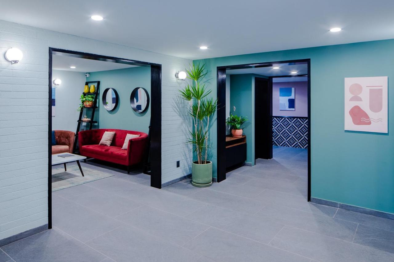 Апартаменти Niu Modern & Centric Lofts Мехіко Екстер'єр фото